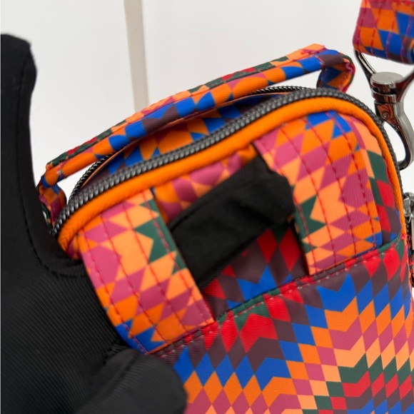 Lug Skeeter Mini B Crossbody Bag. Bargello Mountains Print. - Picture 6 of 14